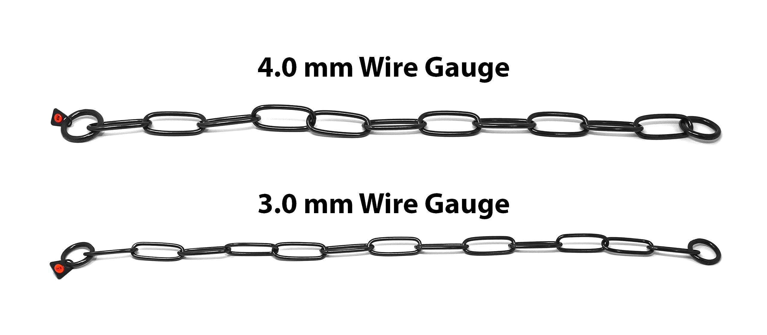 Herm Sprenger neck-measurement guide showing how to fit safely.