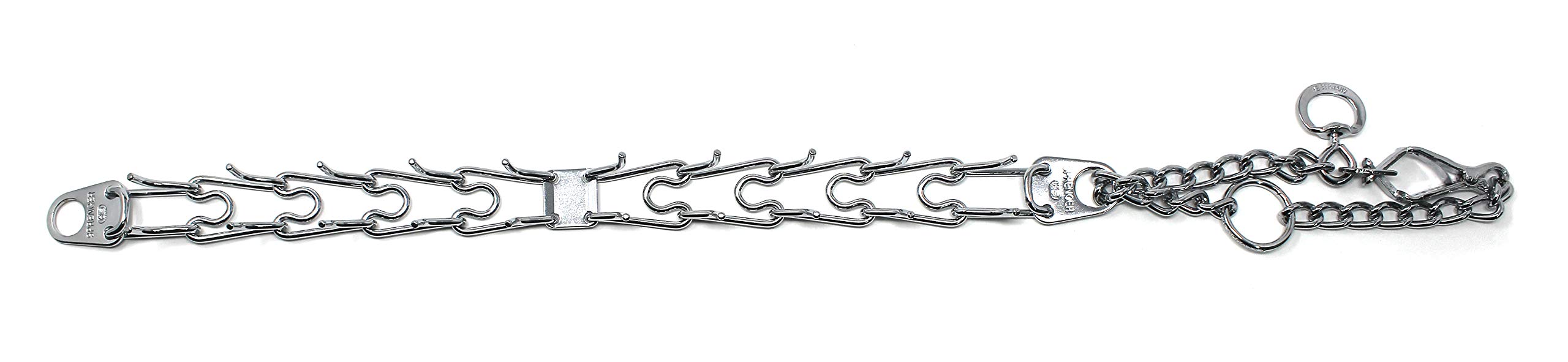 Herm Sprenger prong links adjustment system lets you resize quickly and precisely