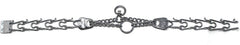 Herm Sprenger removable links enabling quick size adjustments