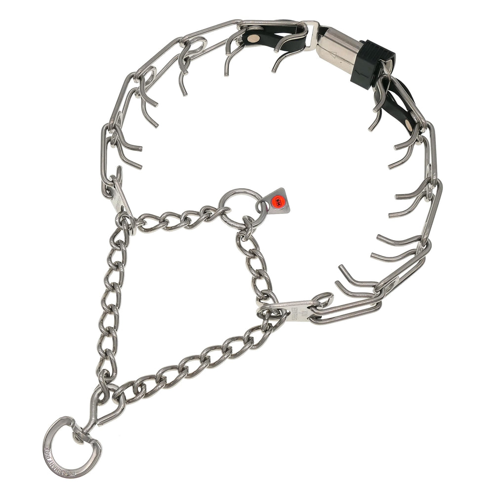 Herm Sprenger 360-degree swivel D-ring image enabling freedom of motion with reduced leash tangling.