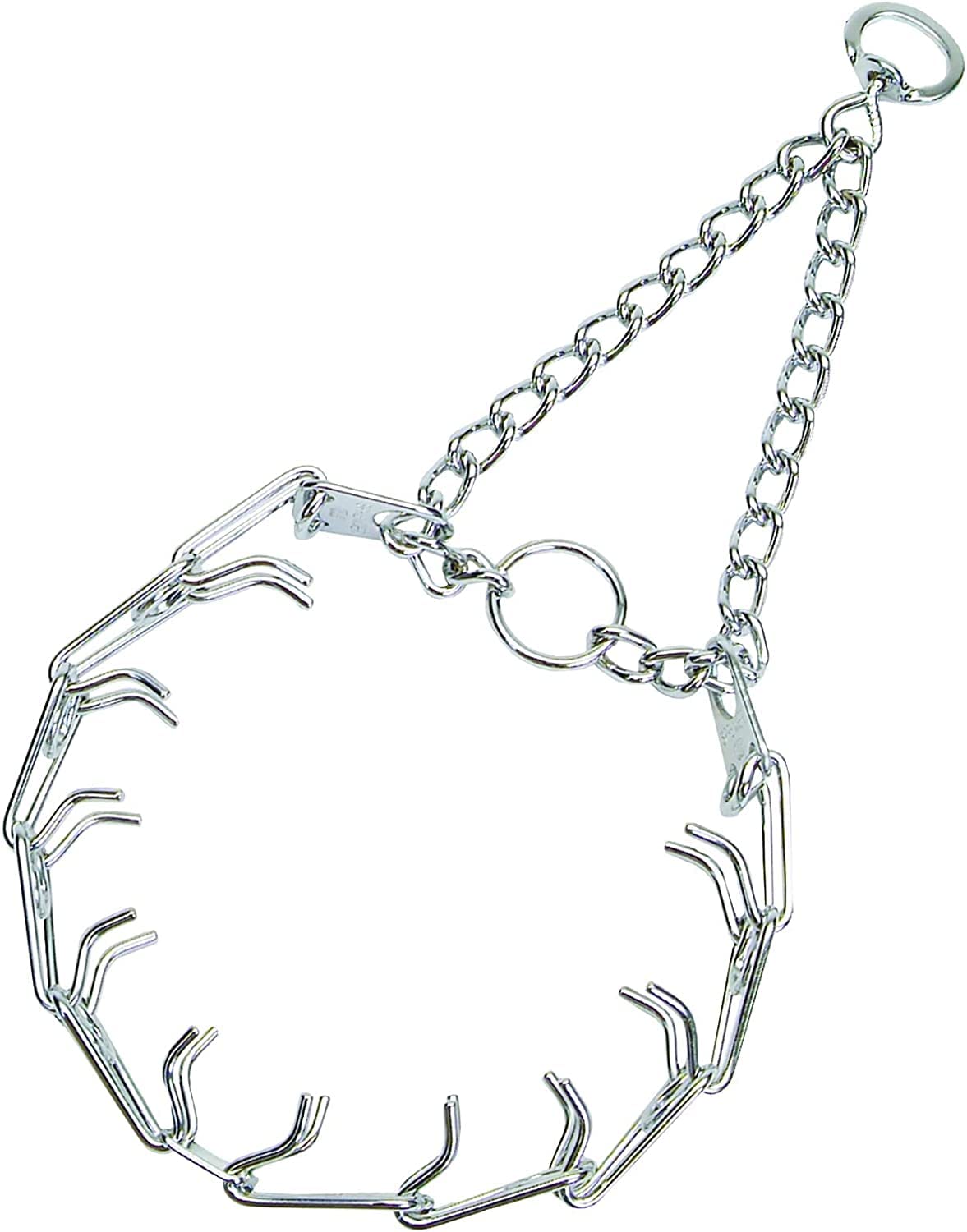Herm Sprenger Ultra-Plus collar closeup shows a secure fastener plate for reliable fit