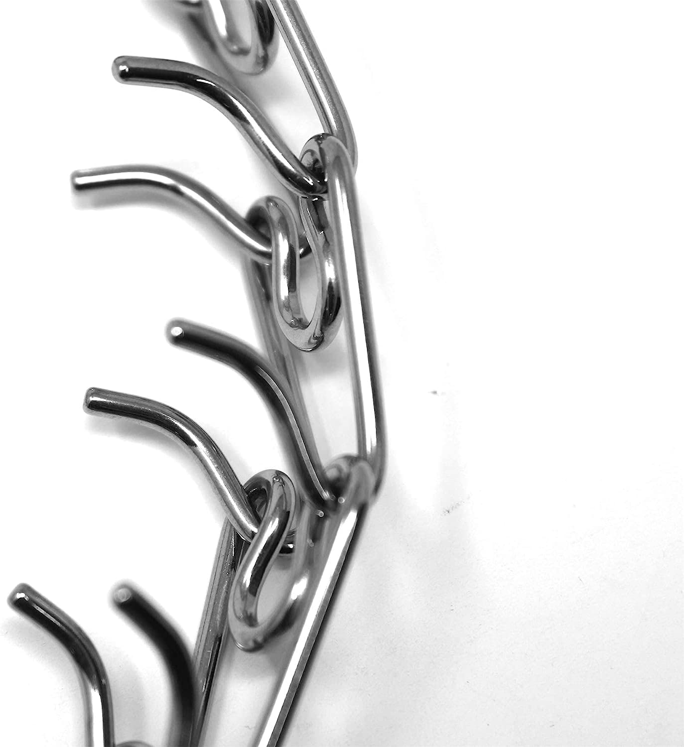 Herm Sprenger Ultra Plus beveled prongs offer smoother contact and reduced snag risk.