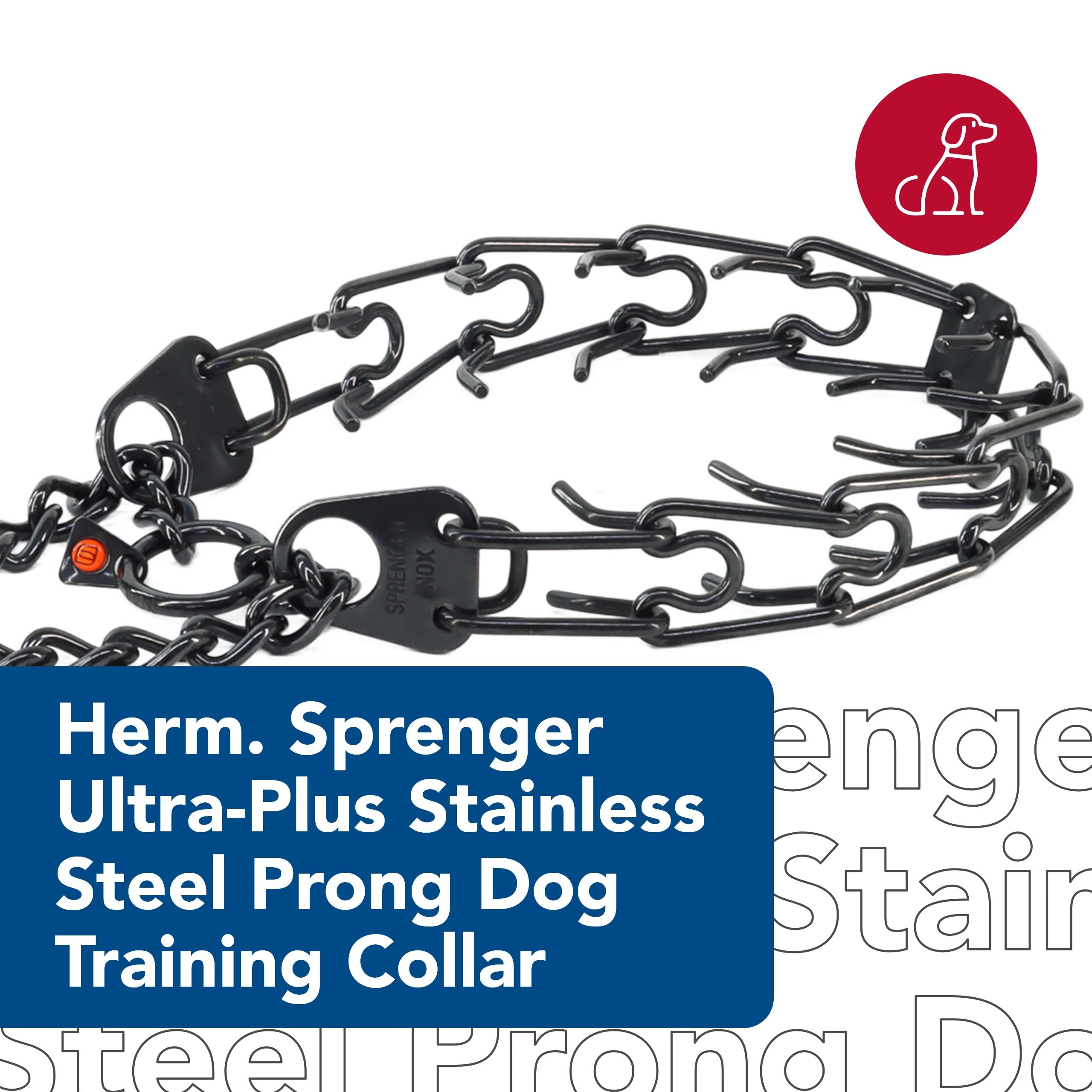 Herm Sprenger Ultra-Plus stainless steel close-up highlights sturdy construction and longevity.