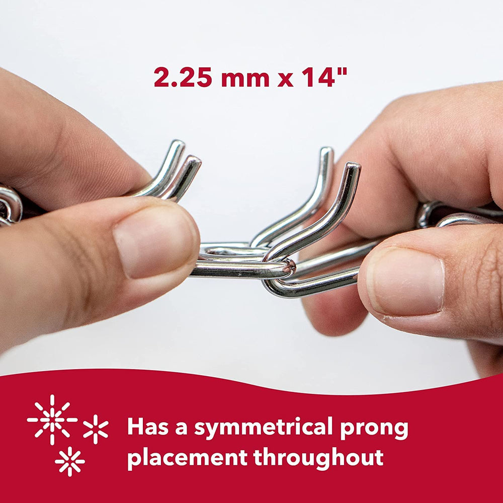 Symmetrical prong layout of Herm Sprenger Ultra-Plus collar for balanced feedback
