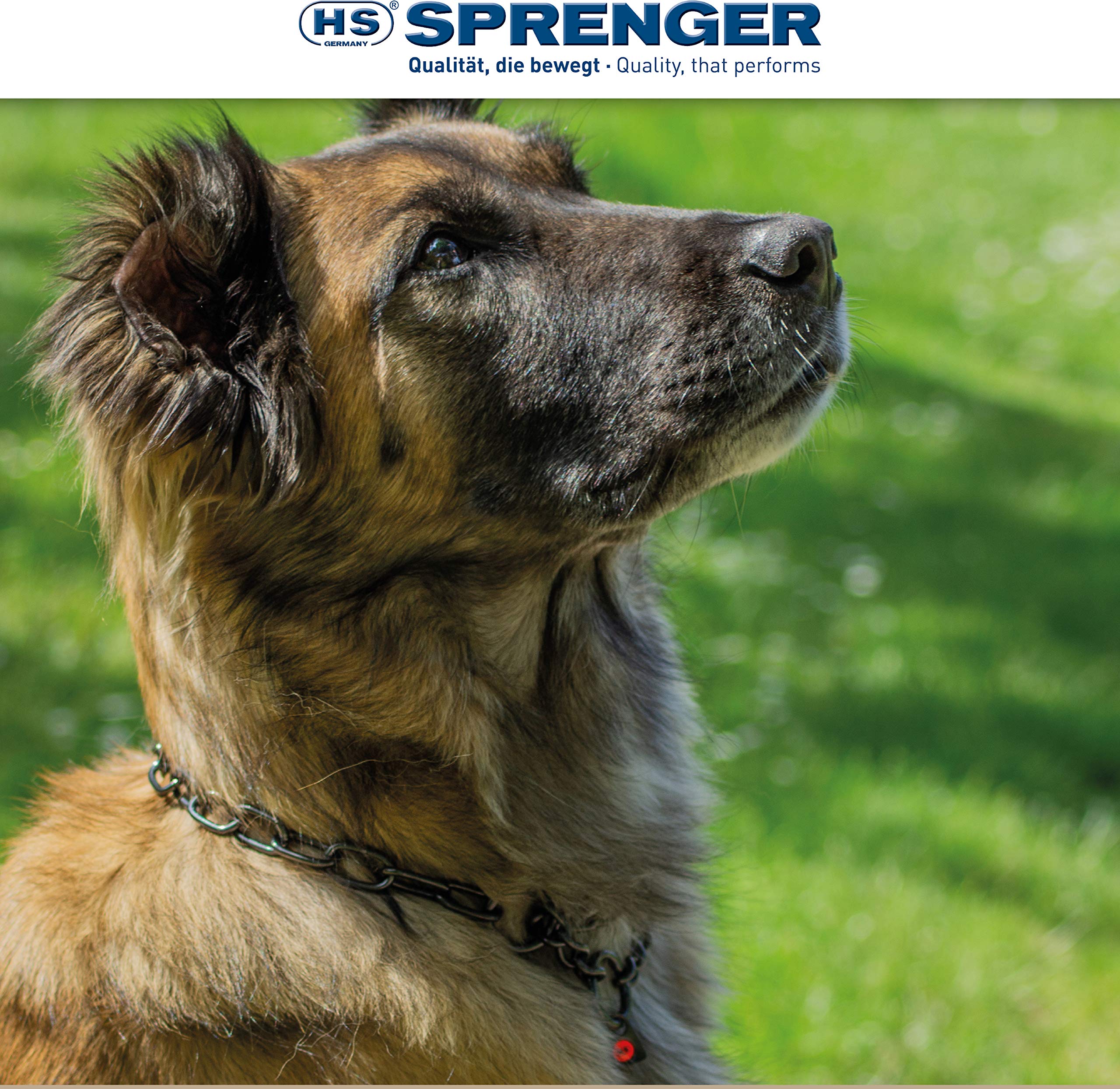 Herm Sprenger welded links demonstrate durability and rust resistance for everyday use.