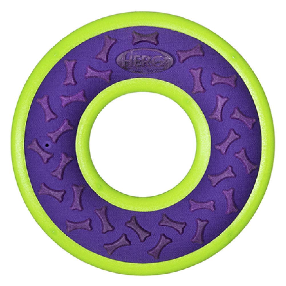 Hero Outer Armor durable flying ring in purple for fetch sessions