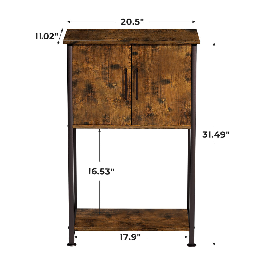 Herture stand dimensions 20.5 by 11.02 by 31.49 inches for precise fit.