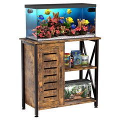 Herture stand tabletop provides stable surface for 20-29 gallon tanks