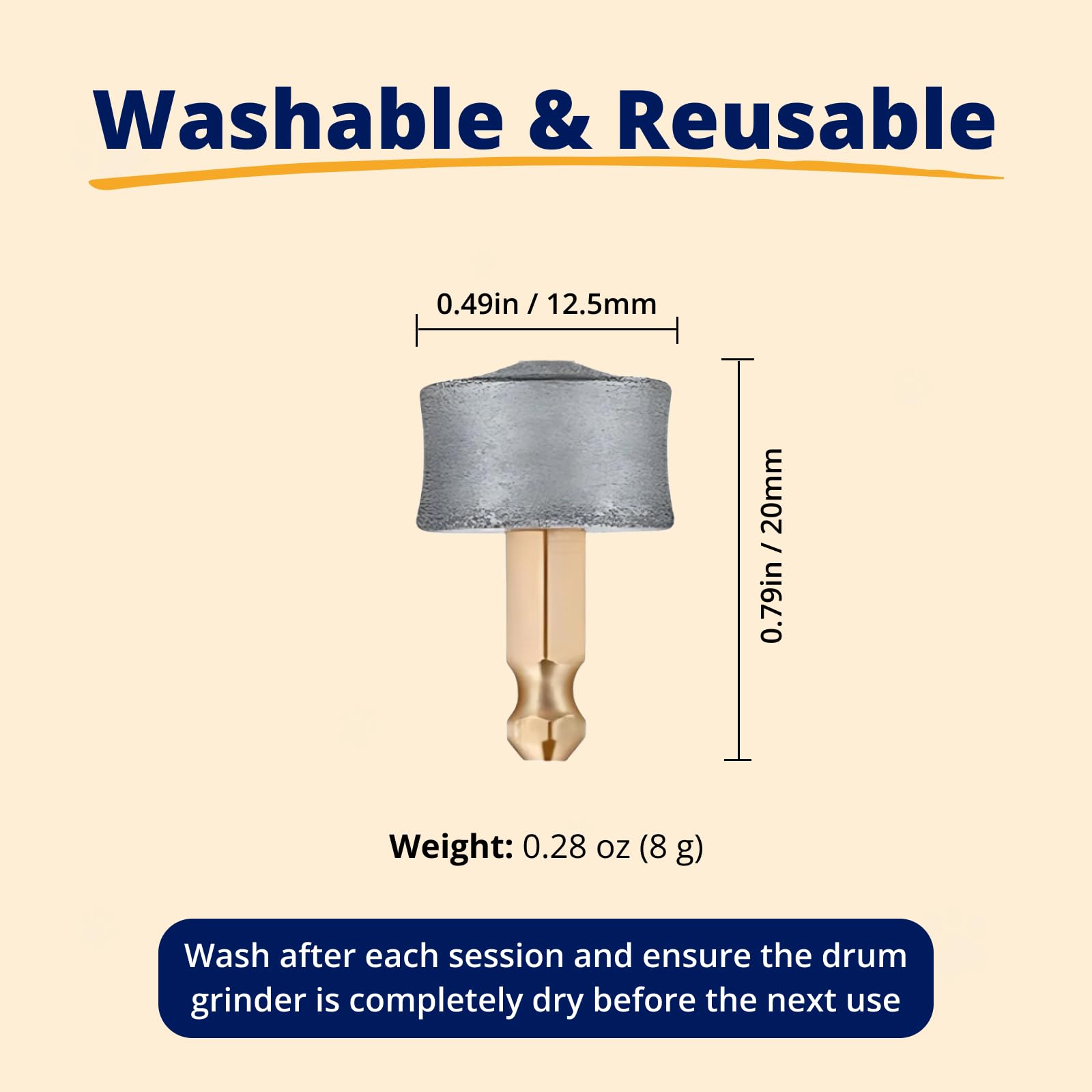 Heusom replacement drums fit securely for reliable trimming every session.