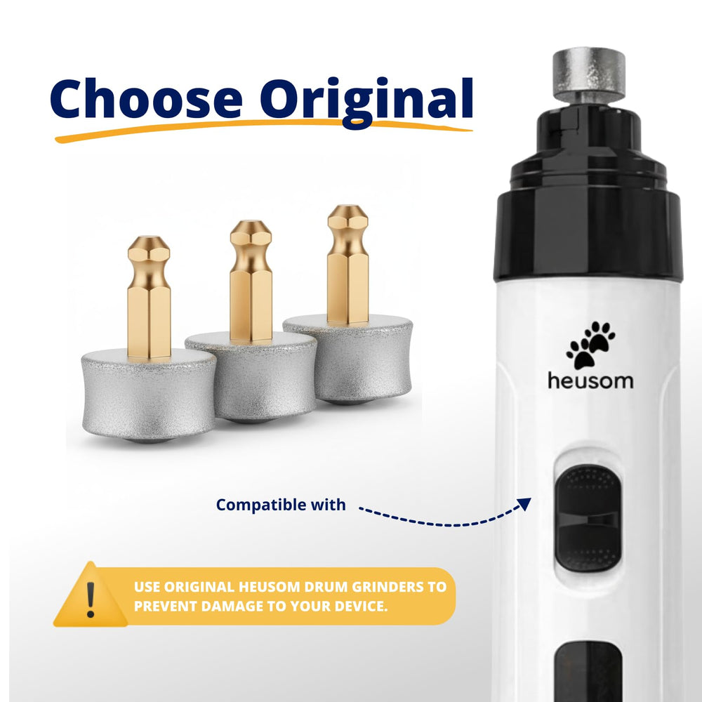Heusom tool free twist on installation for quick, hassle free setup.