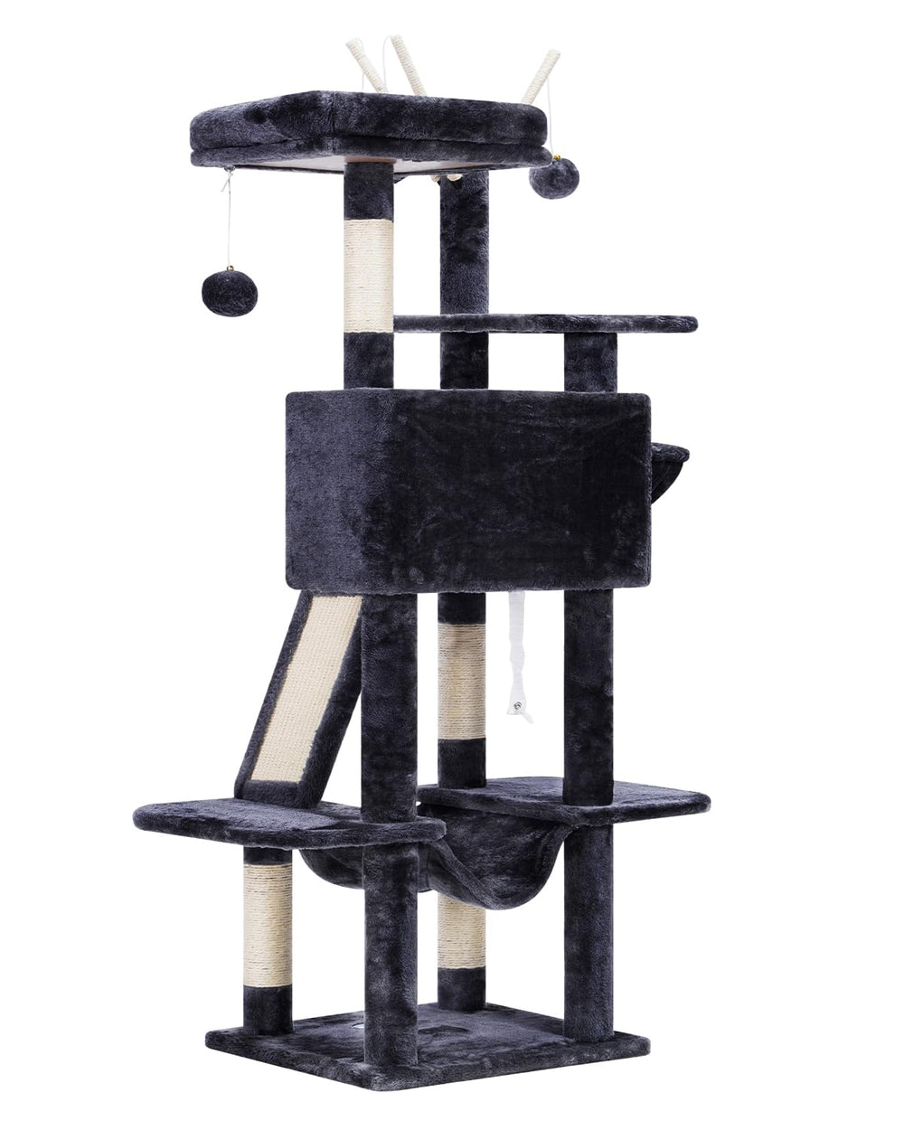 Hey-brother cat tree 53in-easy-assembly-instructions: quick setup with step-by-step guidance.