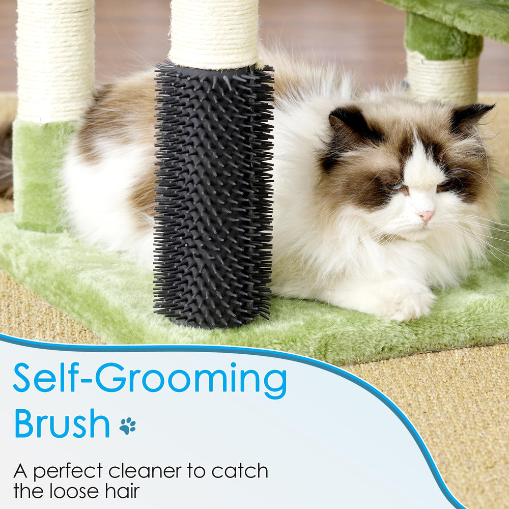 Hey-brother cat tree easy assembly with included hardware and tools.