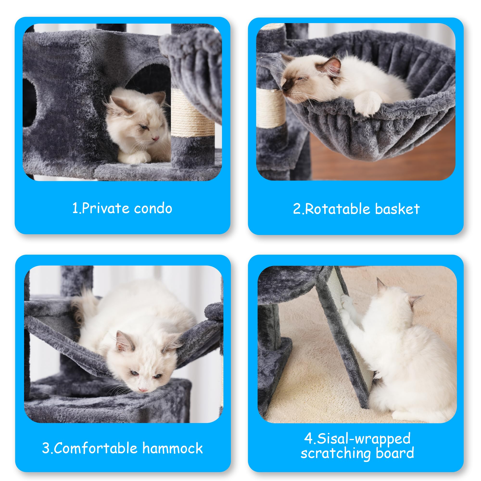 Hey-brother cat tree easy assembly guides simplify setup for busy homes.