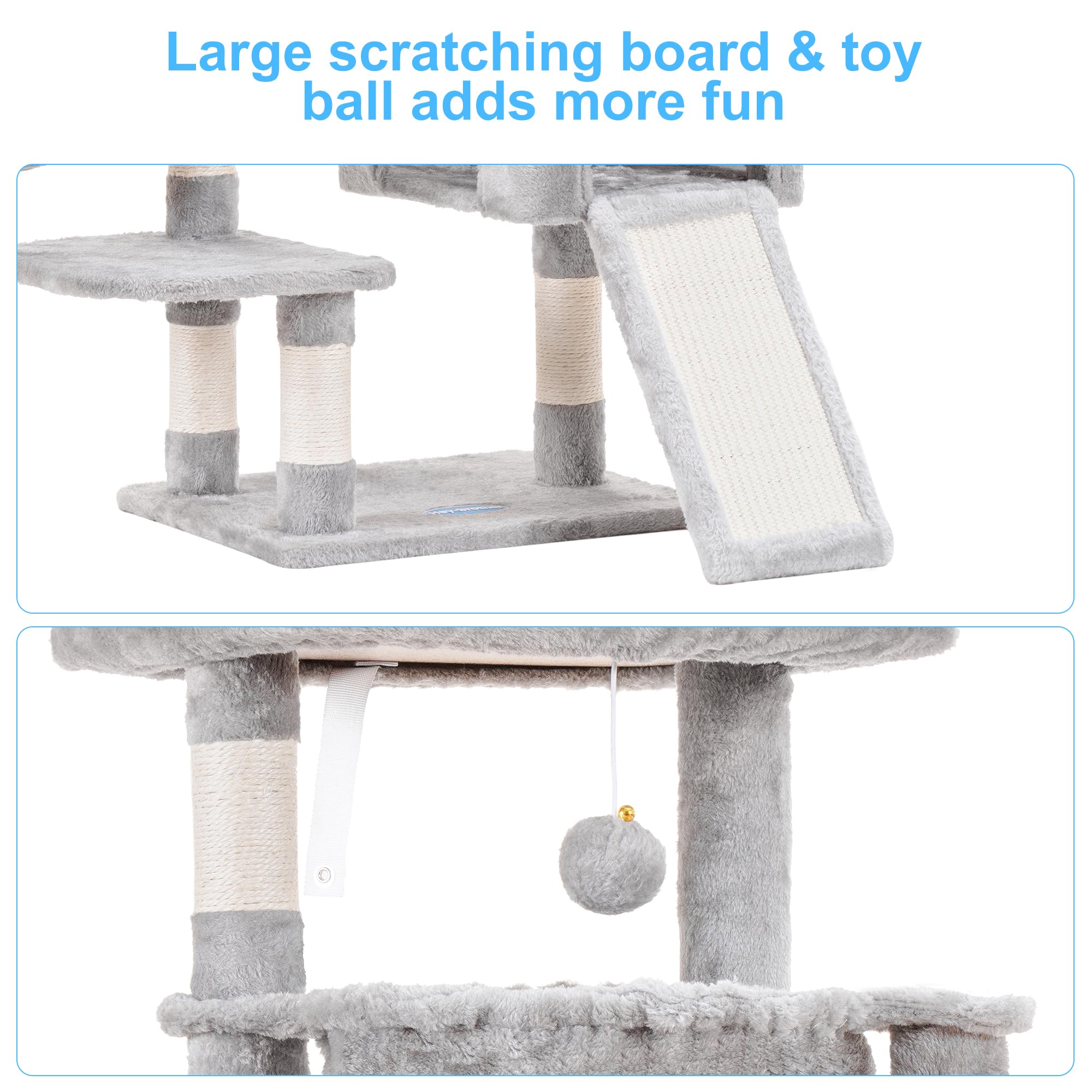 Hey-brother MPJ006SW big scratcher image provides durable scratching surface