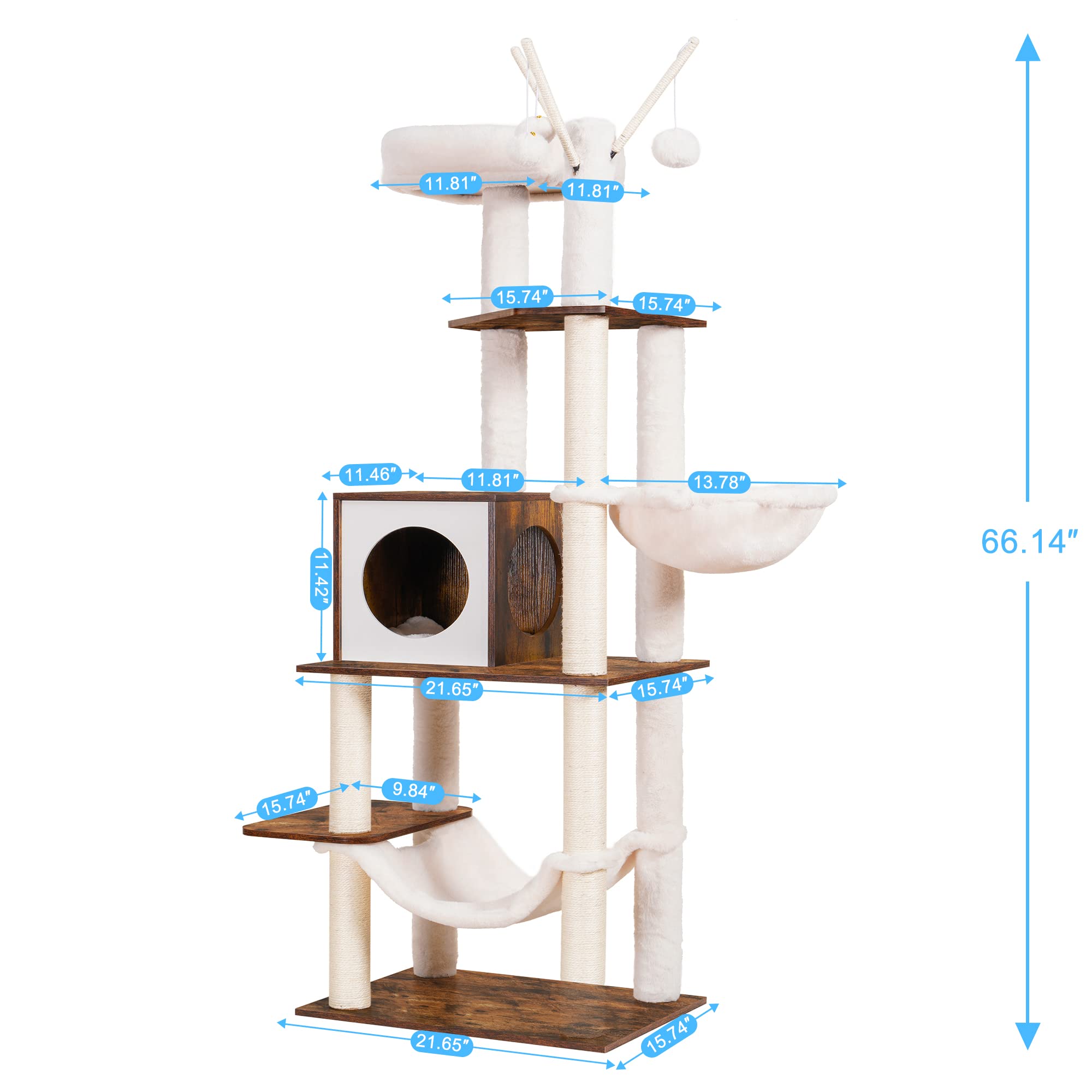 Hey-brother cat tree platform cushion removable makes cleaning quick and easy.