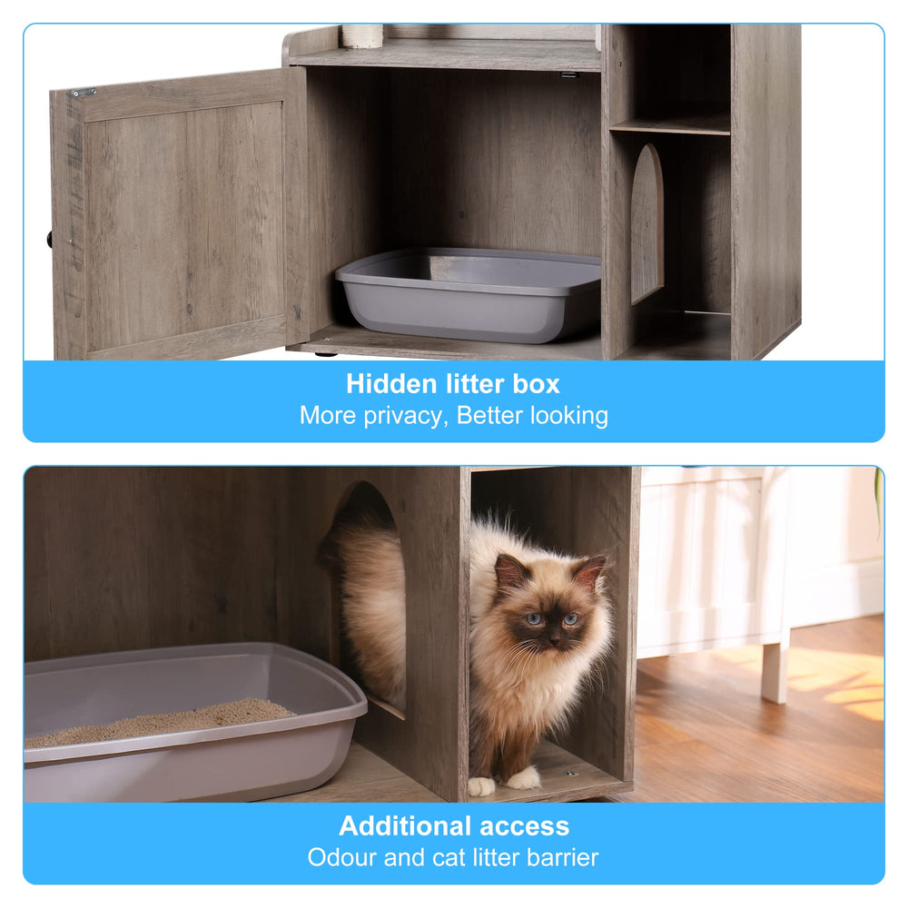 Hey-brother scratching posts encourage play while protecting furniture