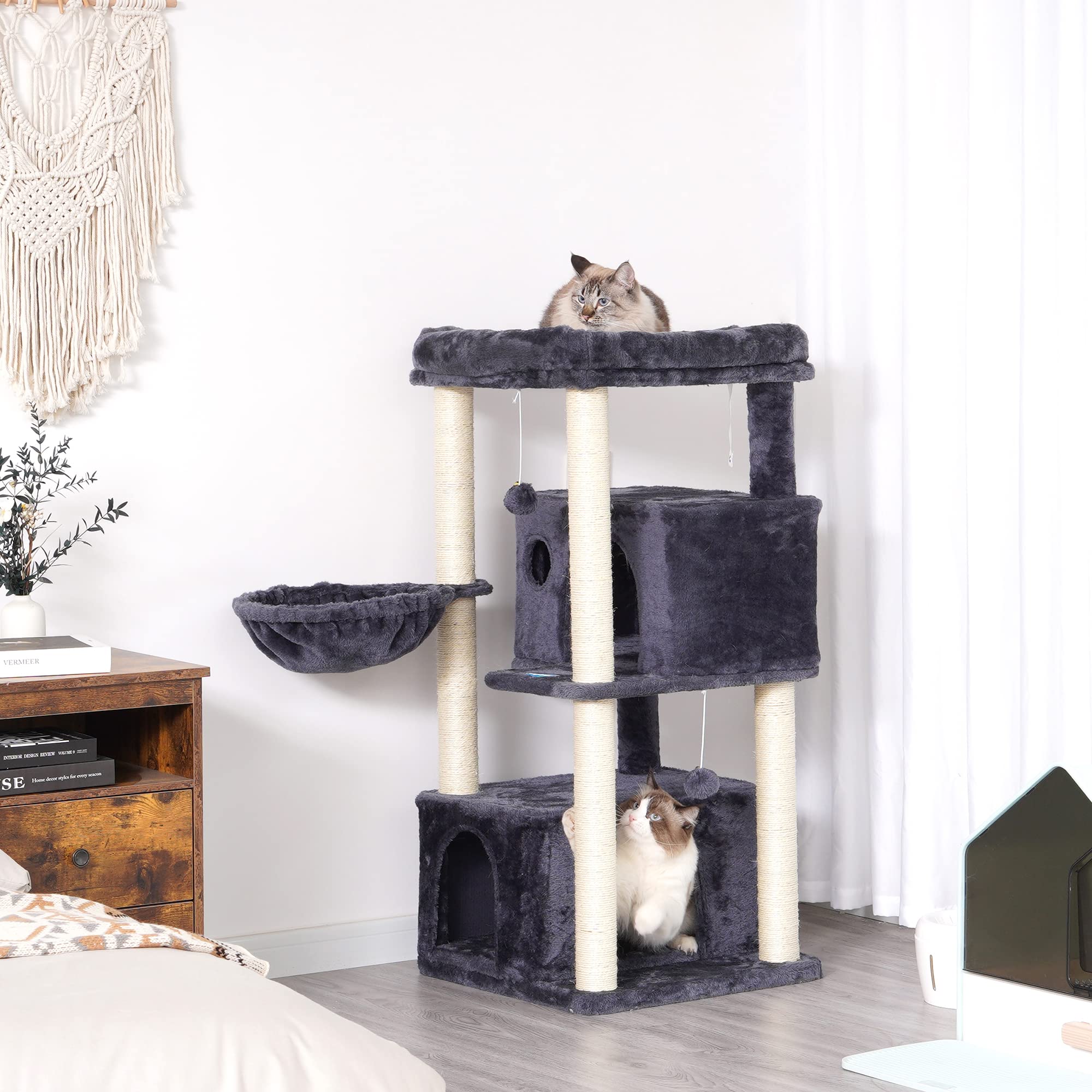 Hey-brother MPJ011G perch hammock for sunlit snoozes