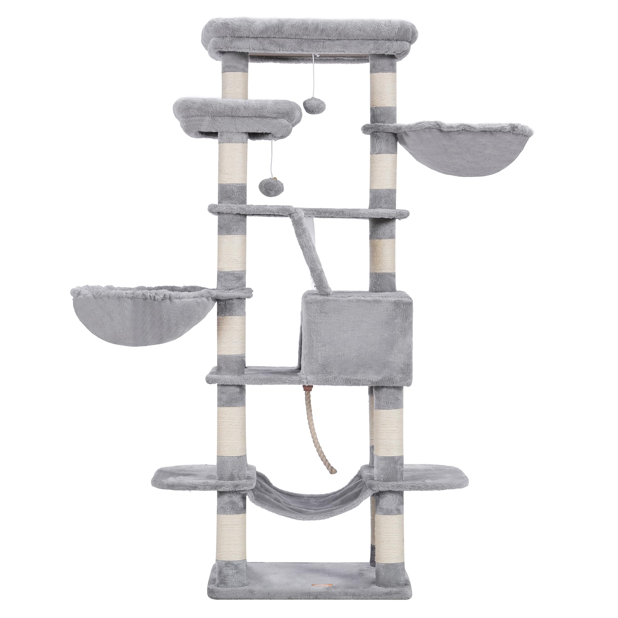 Heybly cat tree easy assembly with included tools for quick setup