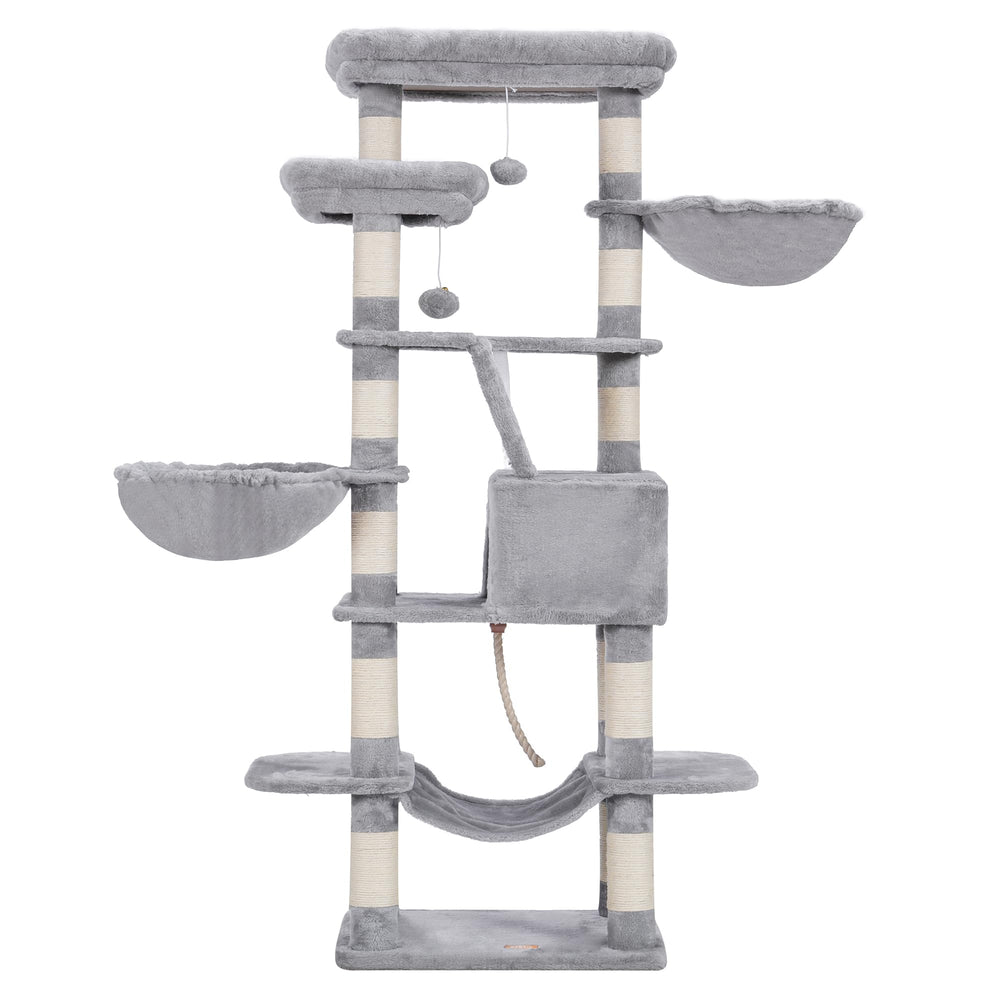 Heybly cat tree easy assembly with included tools for quick setup