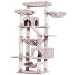 Heybly cat tree assembly easy with universal screws, designed for single-person setup.