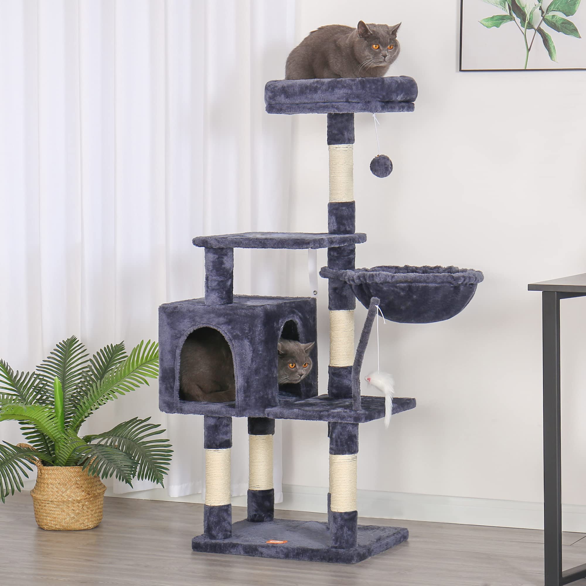 Heybly cat tree assembly instructions help with setup