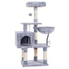 Heybly cat tree base provides a sturdy foundation for playful sessions