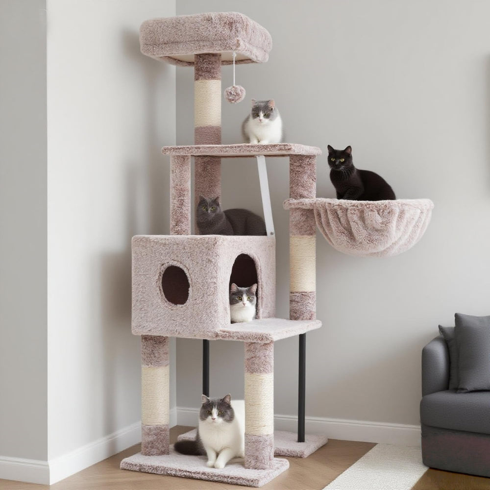 Heybly HCT200SMU left top perch provides a high view and comfortable lounging.
