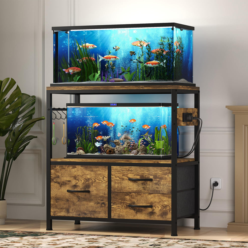 Heybly large-capacity stand supports heavy setups while keeping cords tidy