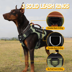 HEYCAHVA reflective stitching and AirTag holder for night visibility.