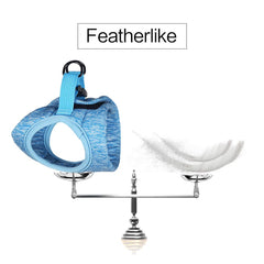 HEYWEAN cat harness 360-wrap design distributes pressure for safer strolls.
