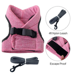 HEYWEAN harness with elastic cushioning offers gentle impact protection.