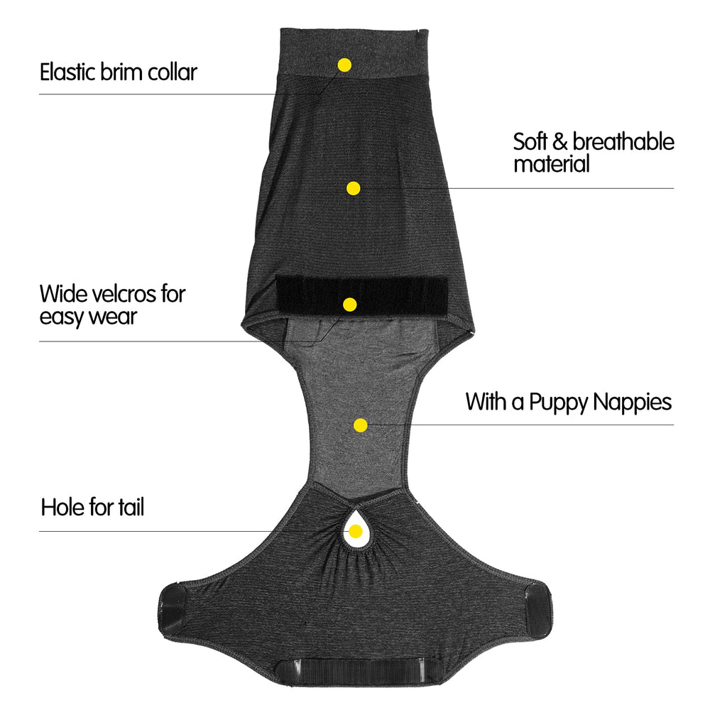 HEYWEAN velcro-tail-keeper secures diaper and simplifies changing for caretakers