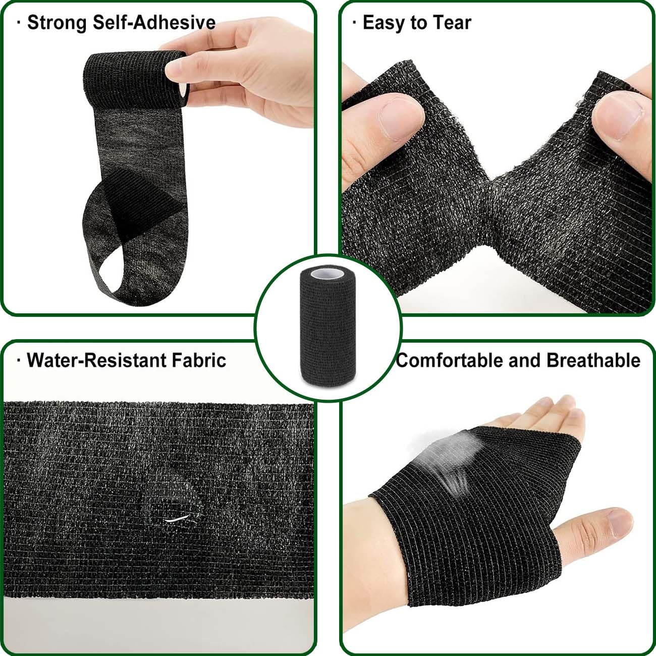 Hezaosth breathable hoof padding improves airflow and comfort.