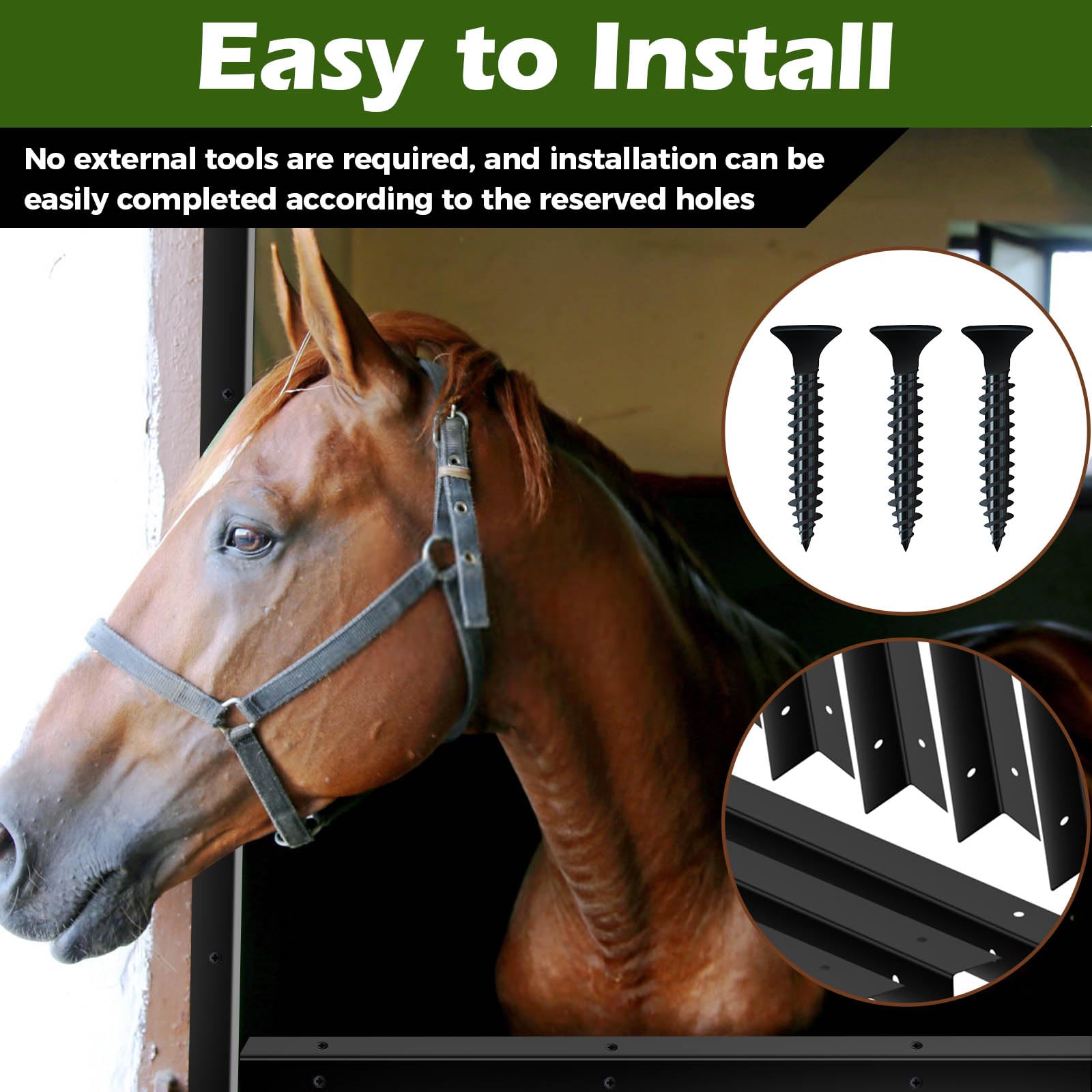 Hezaosth multi-strip splice design enables seamless stall coverage