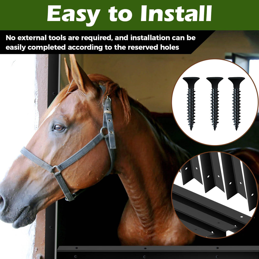 Hezaosth multi-strip splice design enables seamless stall coverage