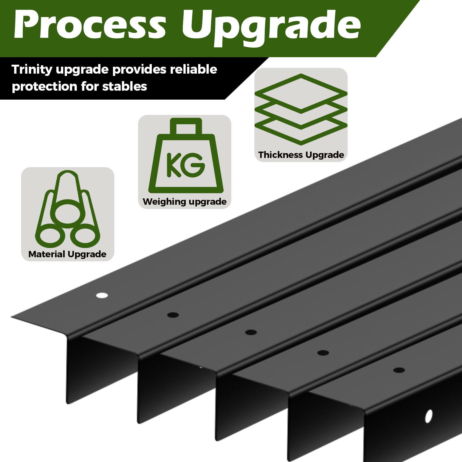 Hezaosth rust-proof powder-coated steel resists humidity and wear