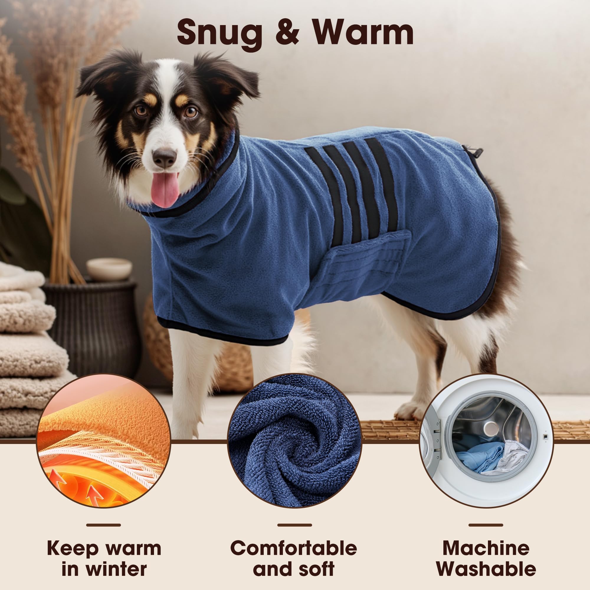 HezzLuv microfibre double-sided fabric feels soft and gentle.