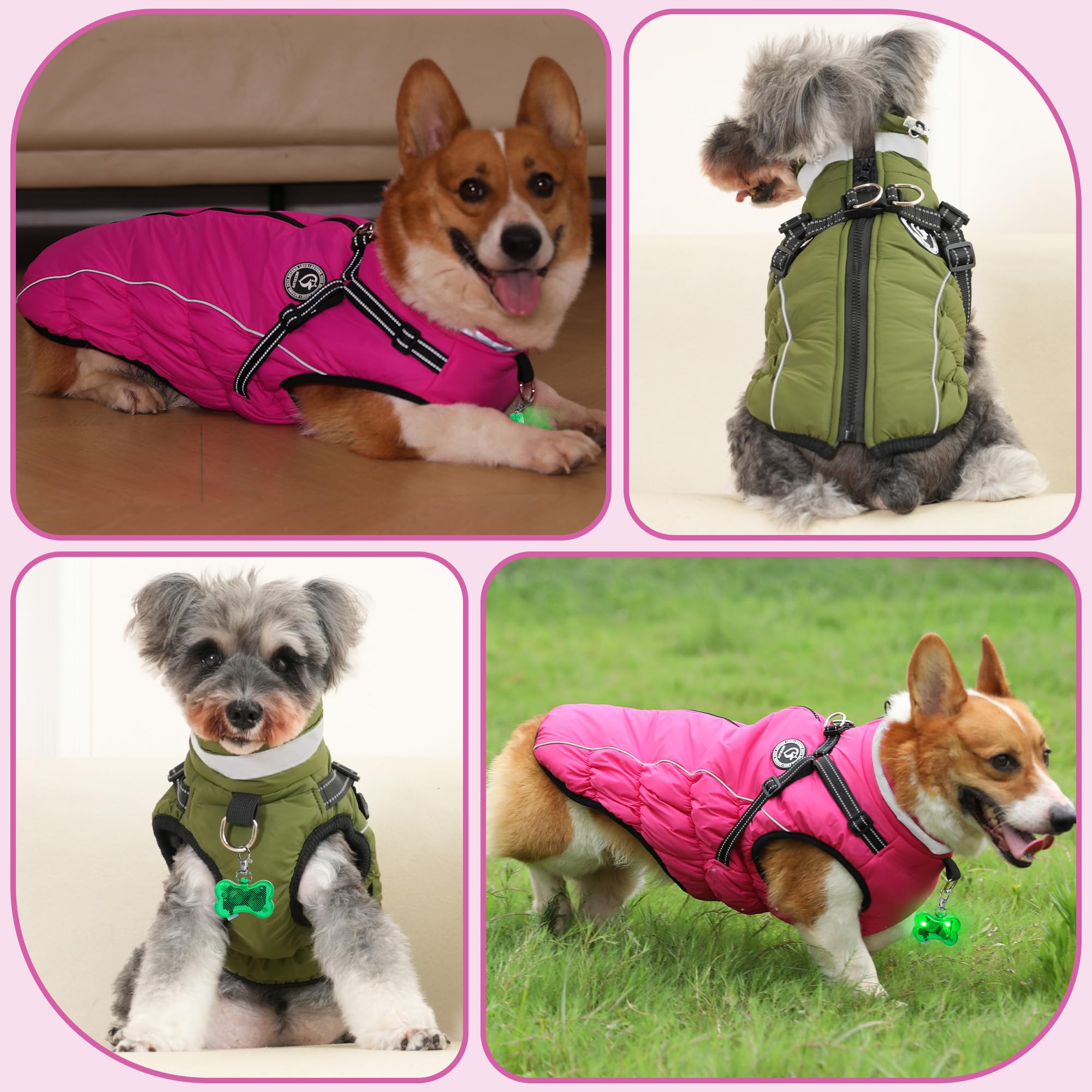 HezzLuv waterproof jacket with adjustable straps for a secure, customizable fit.
