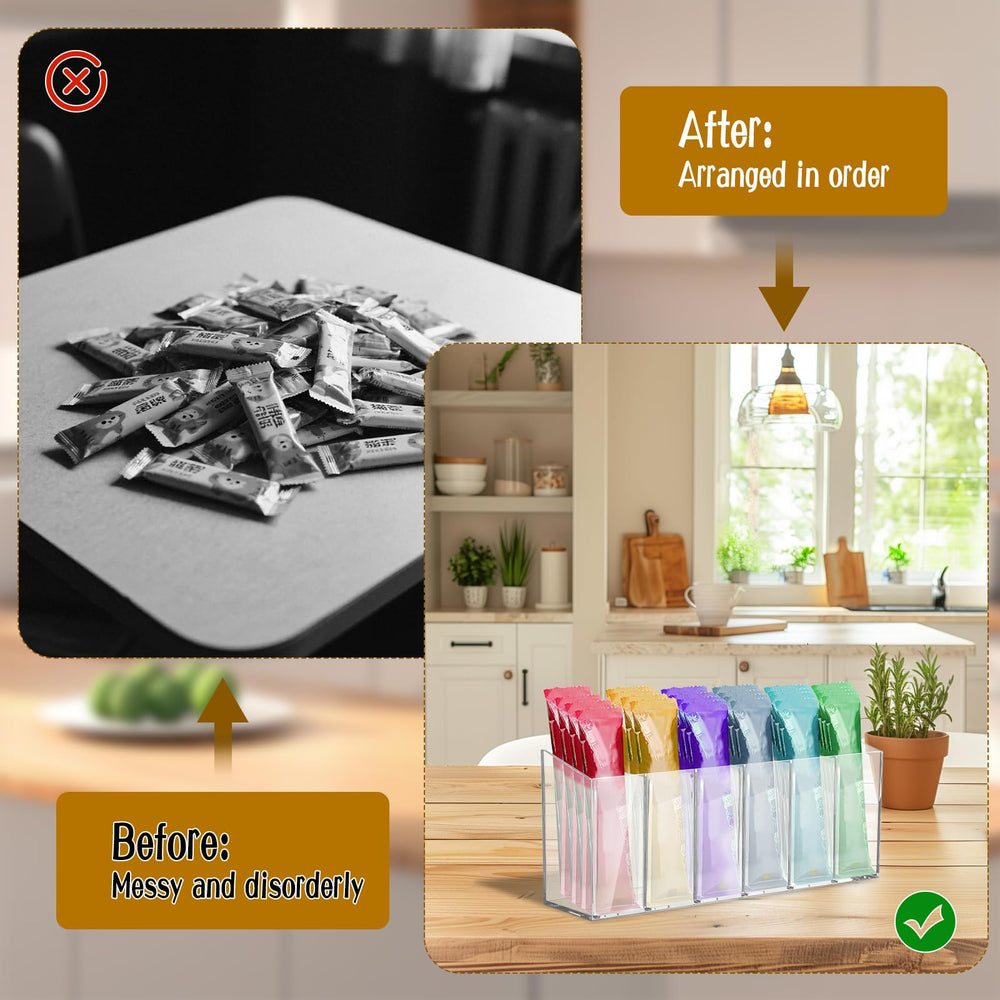 HFYZZ heightened enclosure prevents spillage and keeps treats neatly organized.