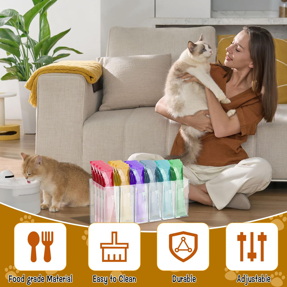 HFYZZ kitchen cabinet storage keeps wet treats within reach during busy days.