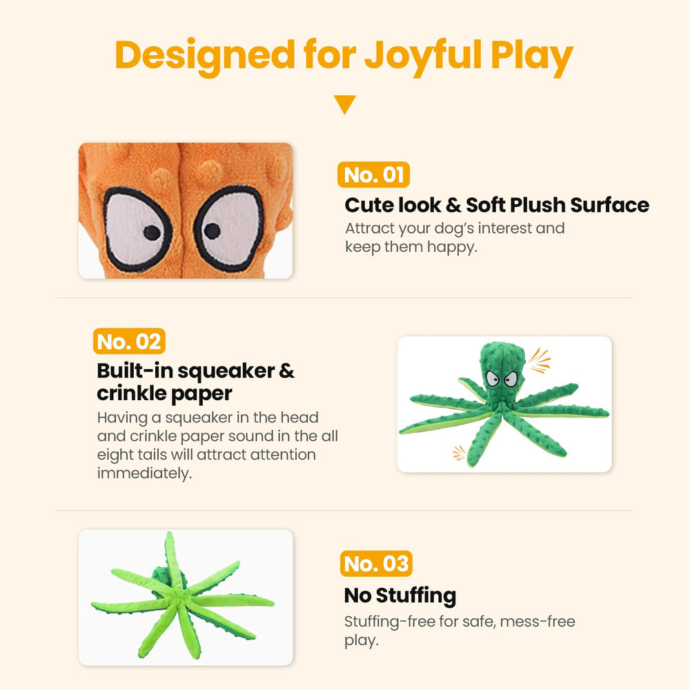 HGB unstuffed plush polyester toy for durable chewing