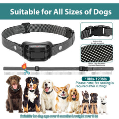 Adjustable HGFLMR citronella collar strap fits various dog sizes