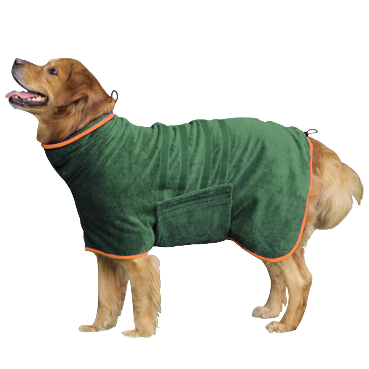 HhiMyOct toalla de microfibra para perros, secado rápido y cómodo.