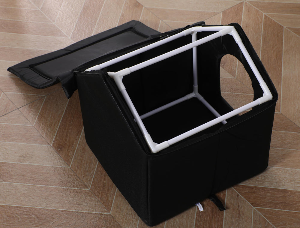 H HONG RI SHENG outdoor cat house ideal for porches and barns.