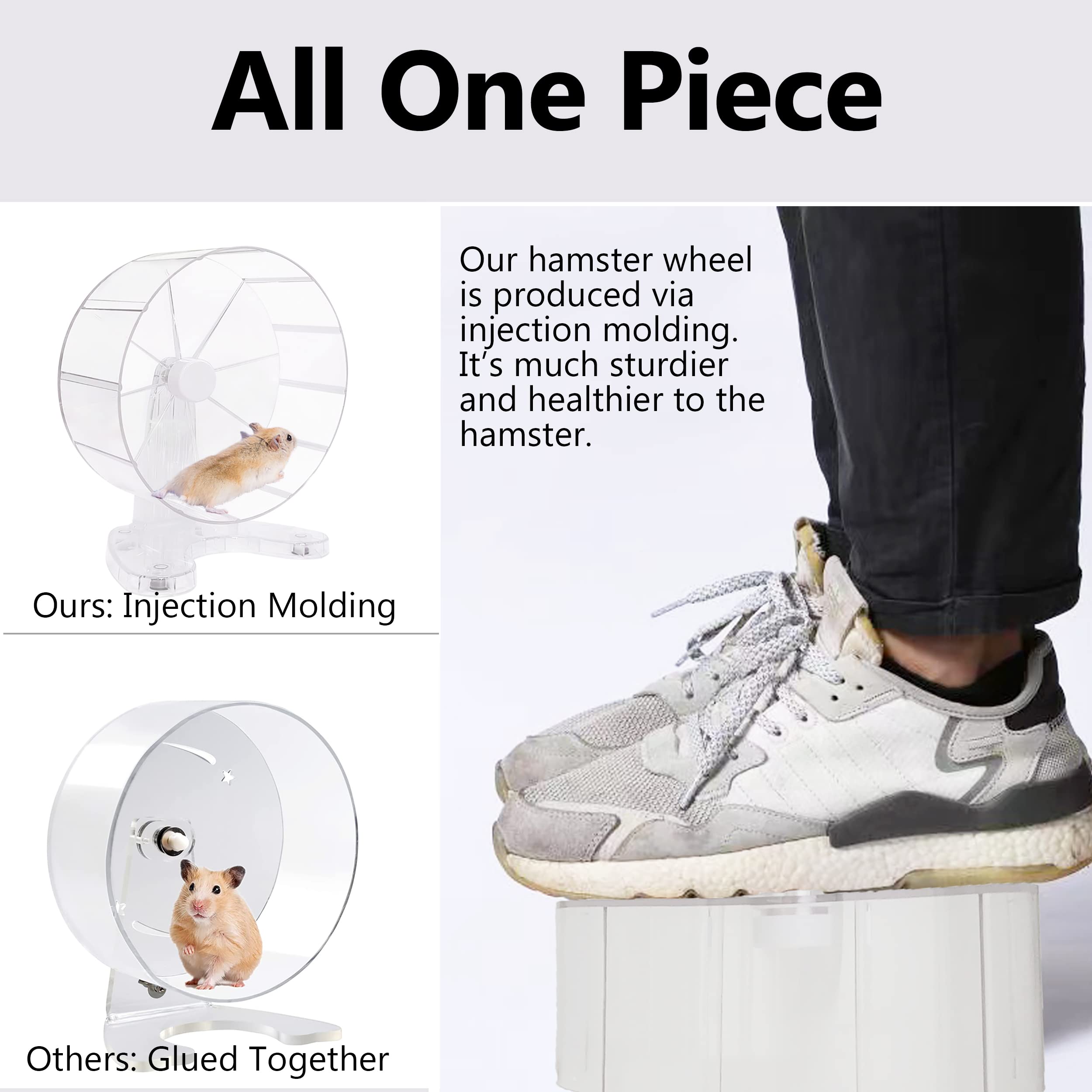 Hi-ERA wheel safe edges prevent injuries during active play