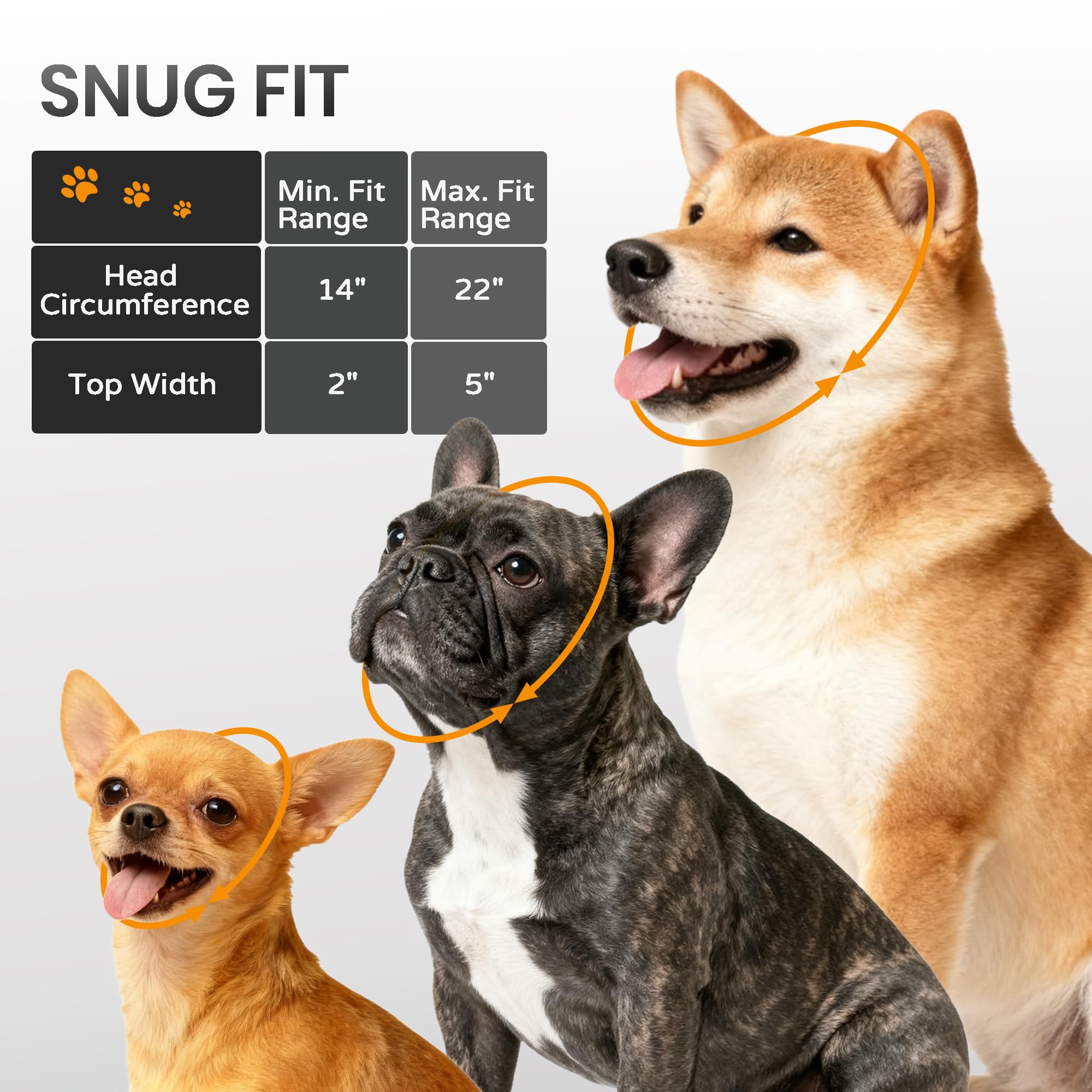 HI-REEKE dog ear muffs soft polyester neoprene offer lightweight comfort for long wear