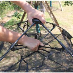 HI SUYI pop-up cat tent with travel carry bag for easy packing