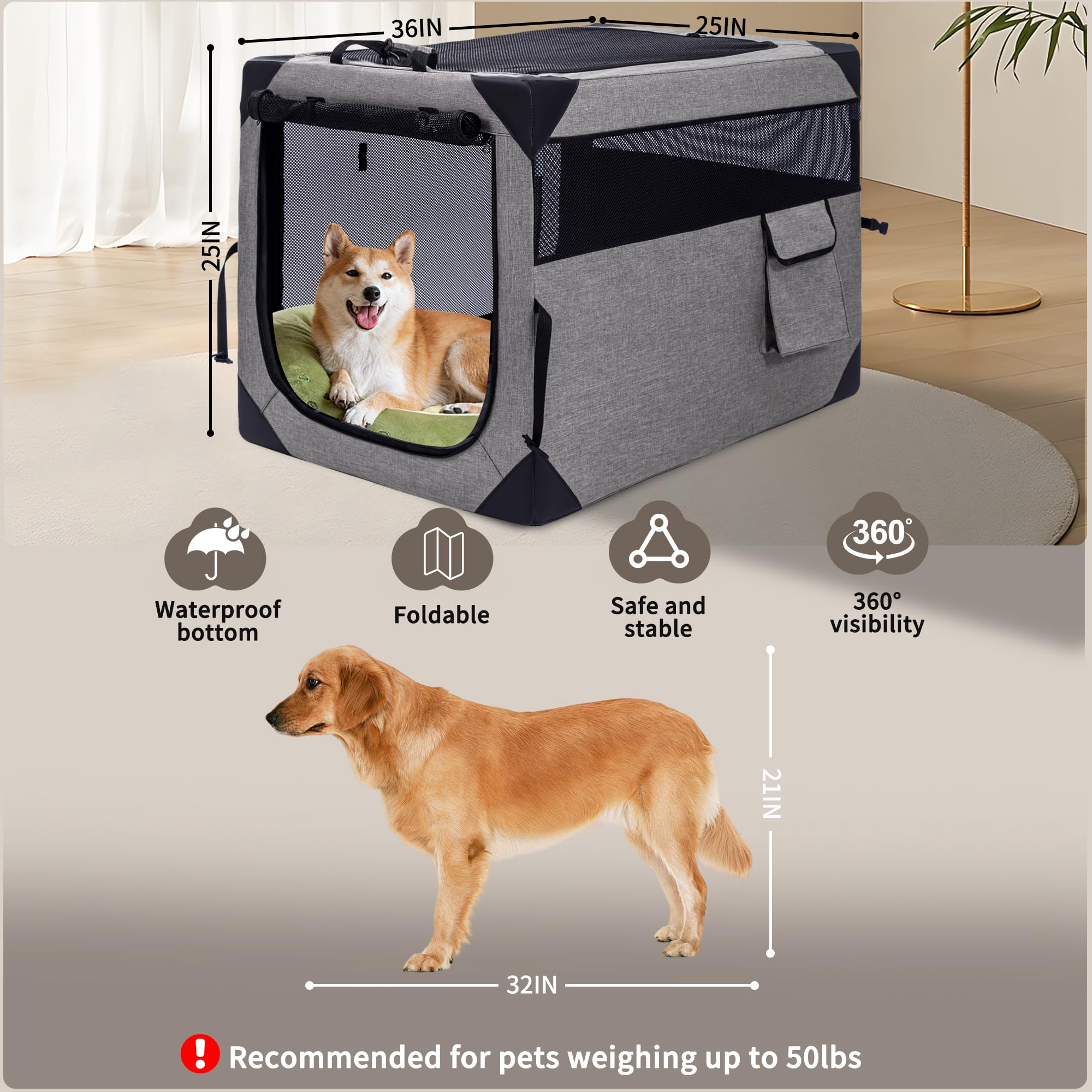 Hiaksedt easy-clean waterproof bottom simplifies post-use cleanup