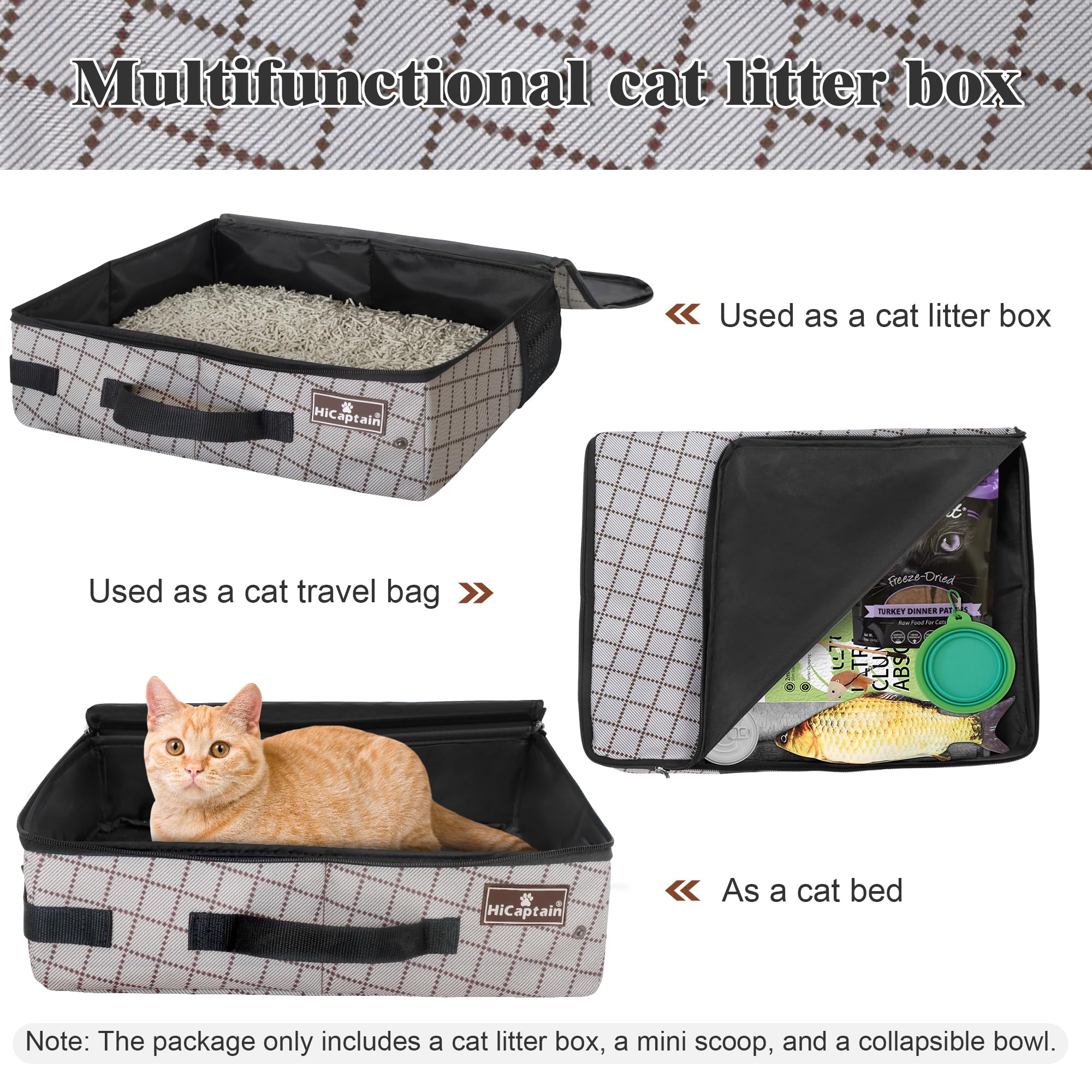 HiCaptain foldable box shows simple daily disposal with biodegradable bag liners
