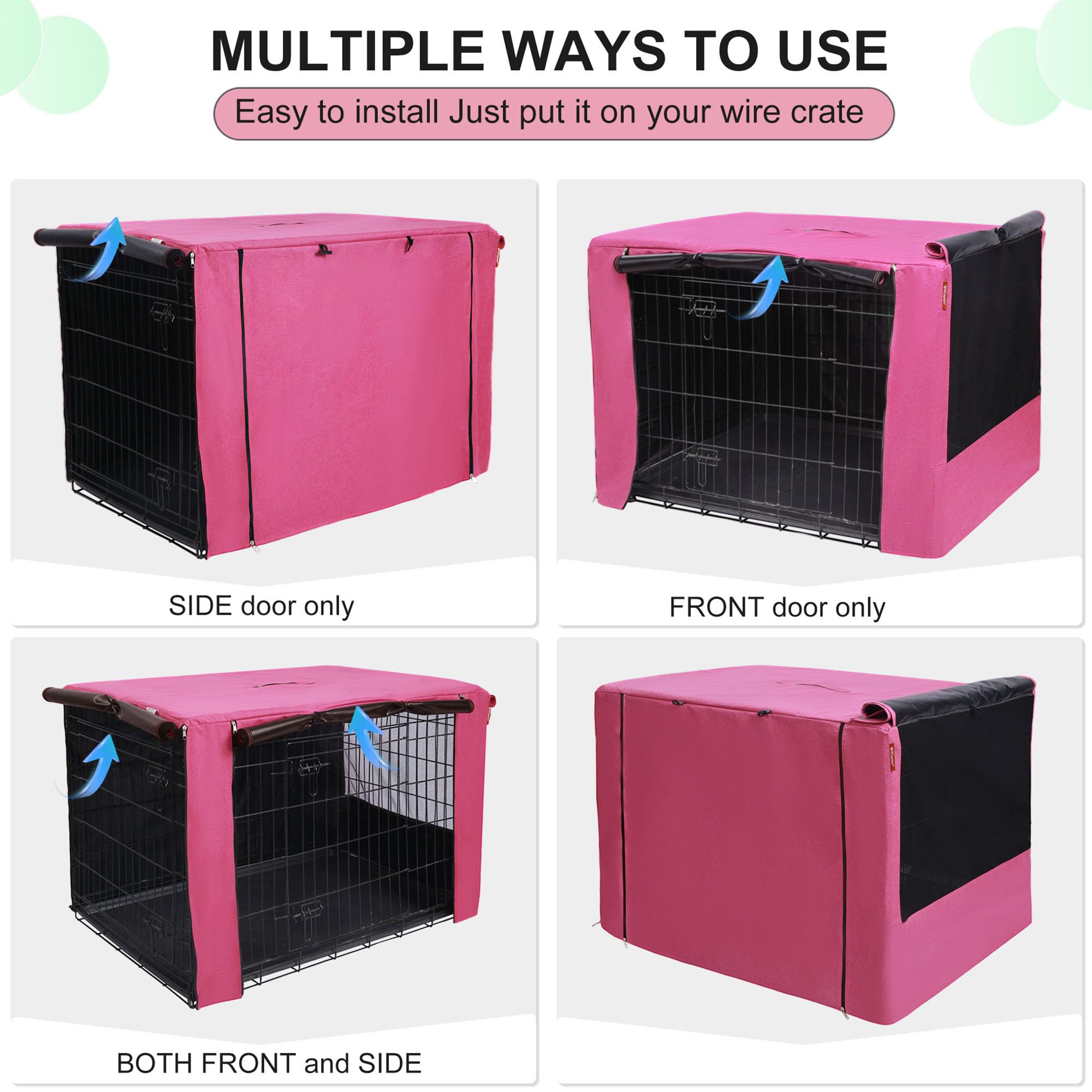 HiCaptain crate cover elastic toggles ensure secure setup
